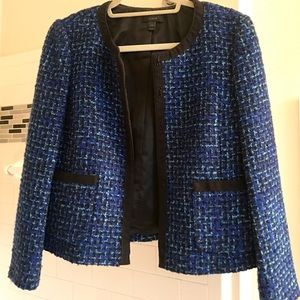 J. Crew Cropped Tweed Jacket